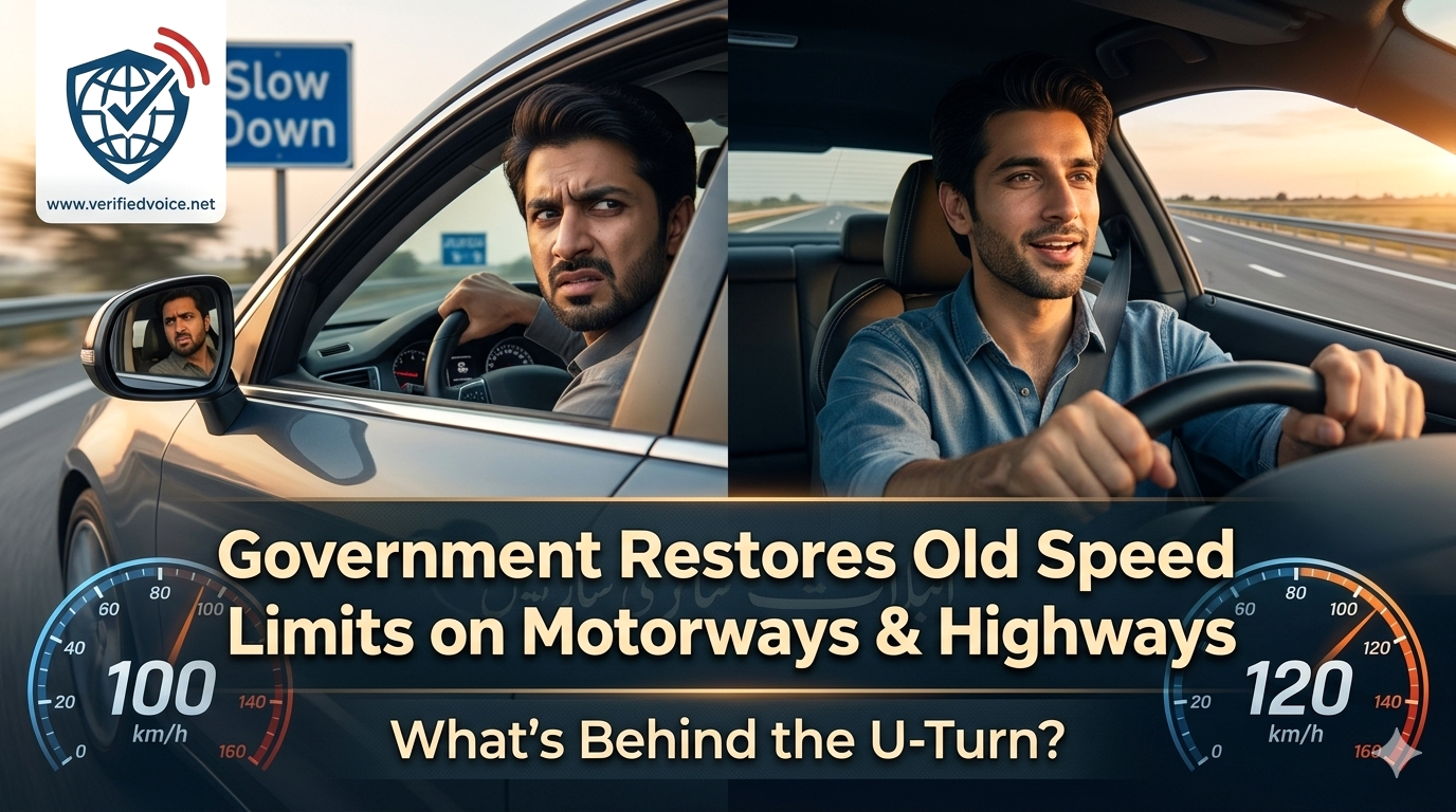 motorway previous speed return