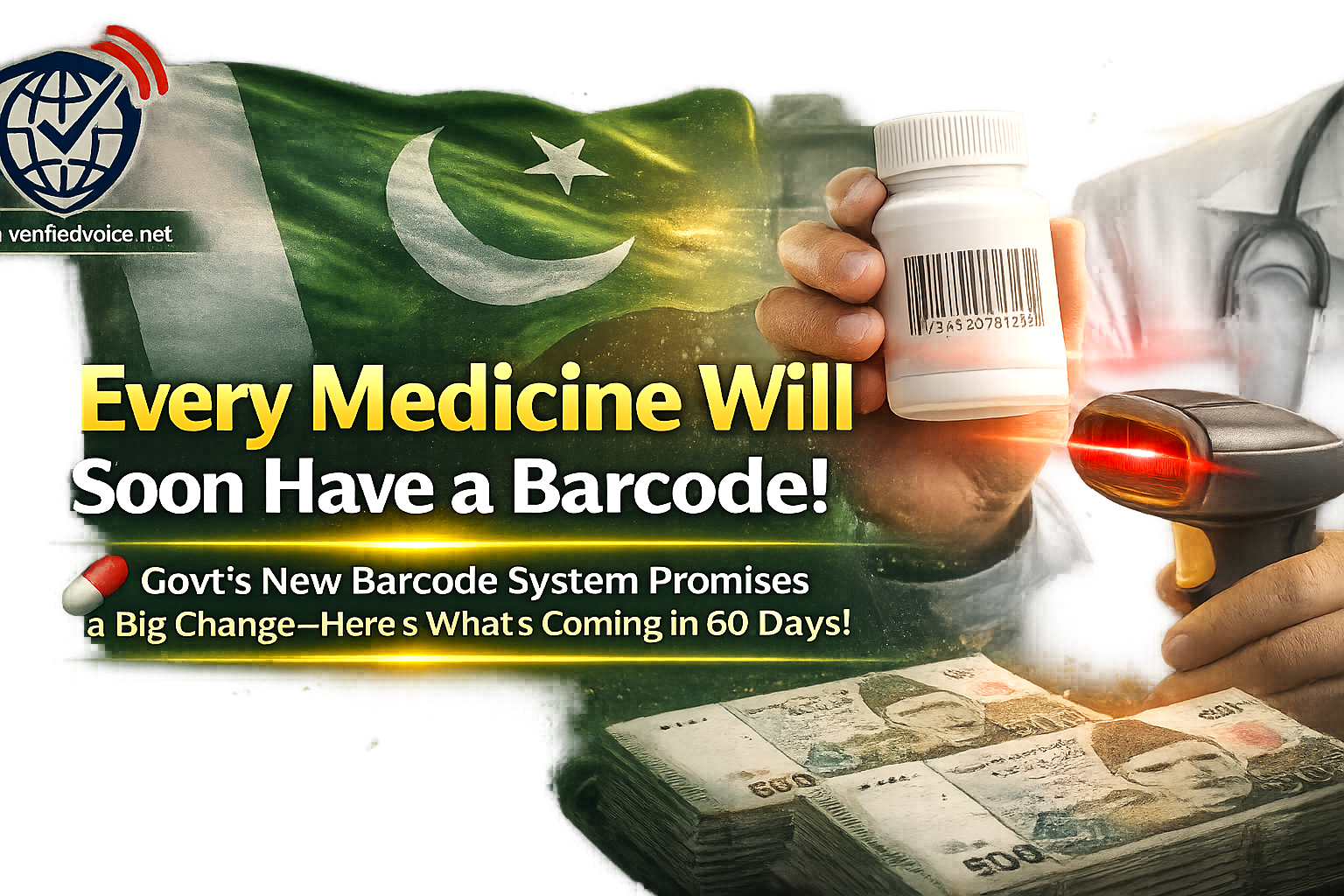 pakistan barcode system for medicines fake drugs